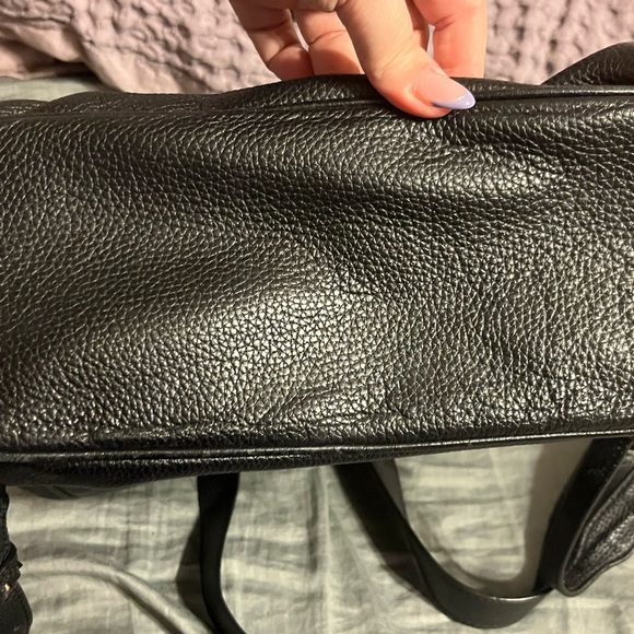 Michael Kors Abbey Leather Backpack Large Purse Tote - Picture 8 of 14